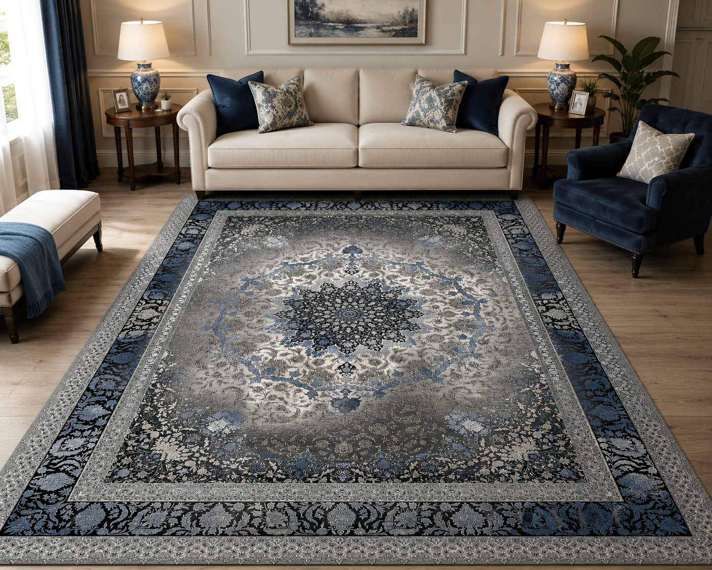 فرشینه چیست؟ راهنمای کامل خرید فرشینه از کارخانه با قیمت مناسب | کاشان فرشین